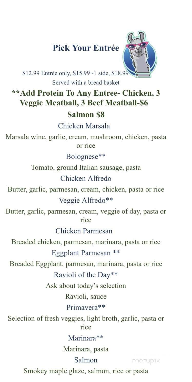 Silver Llama Market & Eatery - Leadville, CO menu_pic