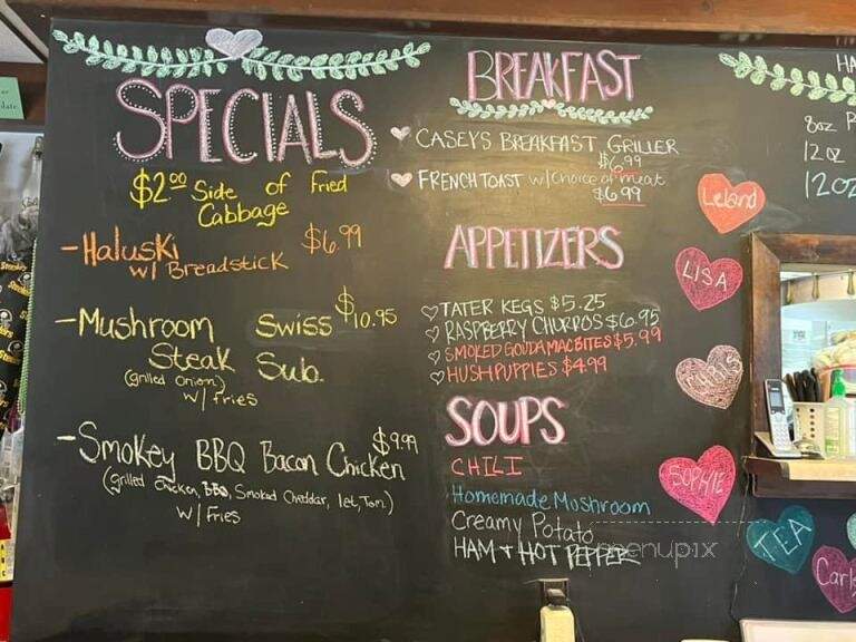 Casey's Restaurant & Lounge - Oil City, PA menu_pic