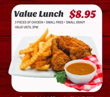 Chicken Delight - Beausejour, MB menu_pic