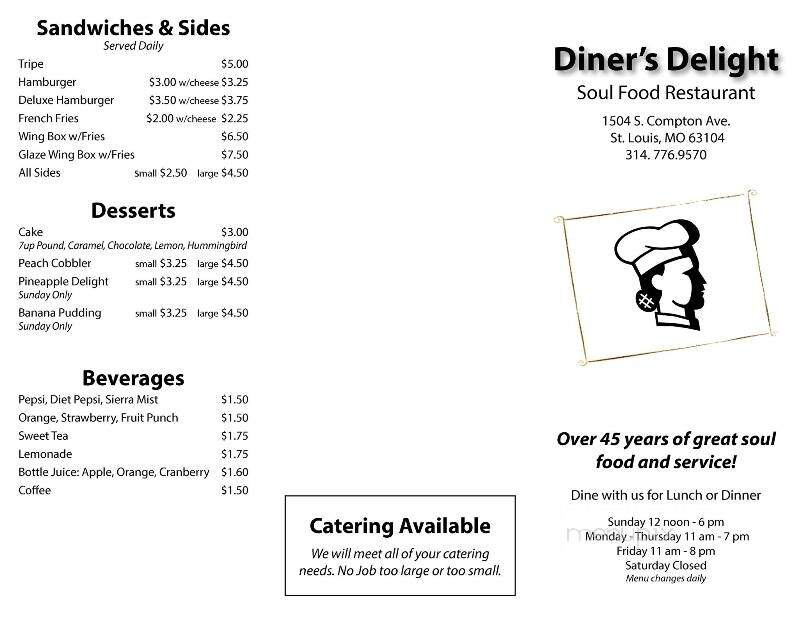Diner's Delight - Saint Louis, MO