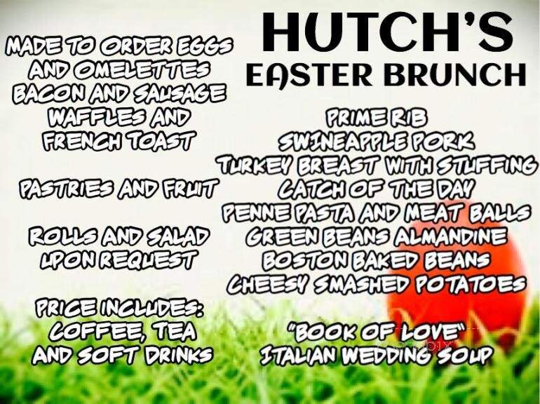 Hutch's Tap Room - Dunbar, PA menu_pic