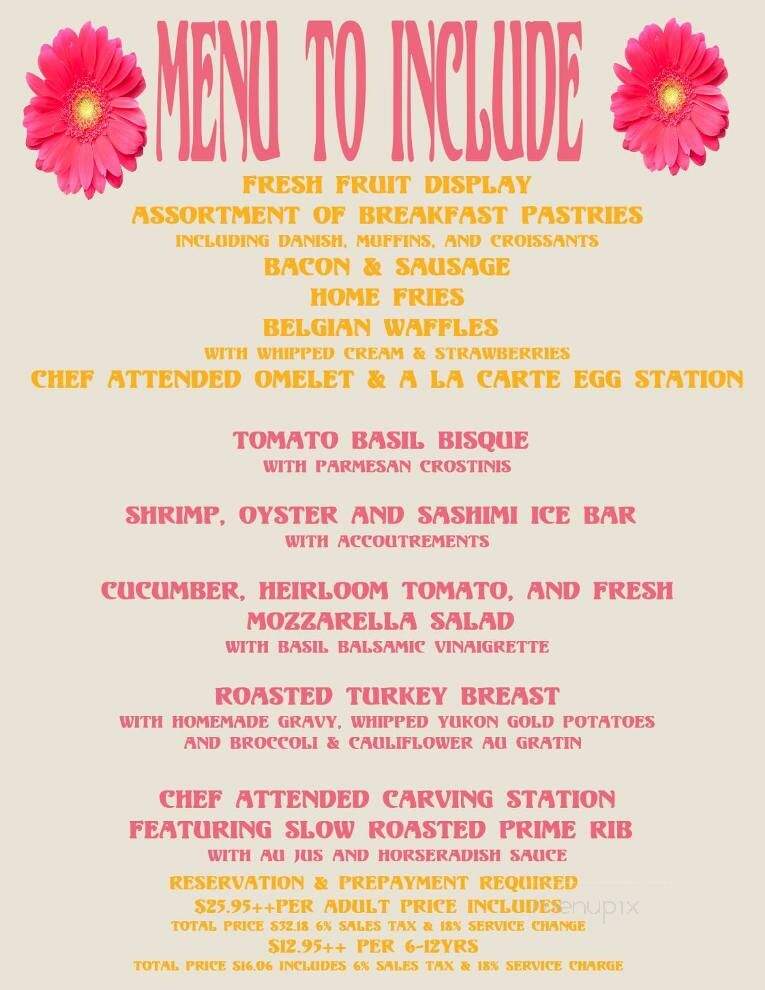 Paseo Tiki Bar - Fort Myers, FL menu_pic