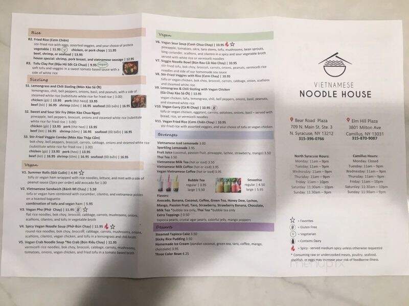 Vietnamese Noodle House - Camillus, NY