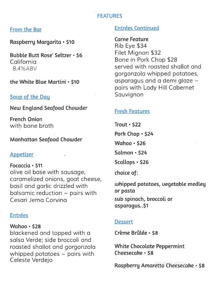 Paesano's Italian Restaurant - Seneca, SC menu_pic