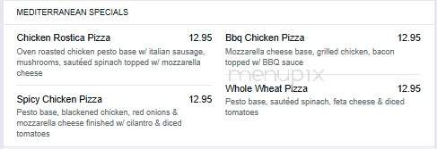 Theo's Italian & Family - Jonesville, NC menu_pic