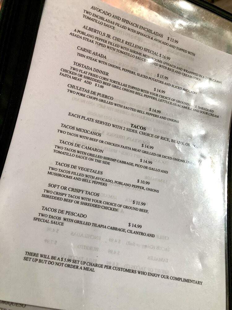 Mama Lety Authentic Mexican Restaurant - Oklahoma City, OK menu_pic