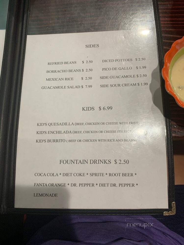 Mama Lety Authentic Mexican Restaurant - Oklahoma City, OK menu_pic