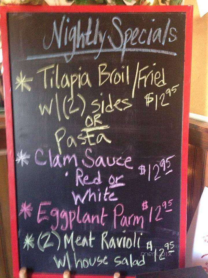Regino's Italian Restaurant - Norfolk, VA menu_pic