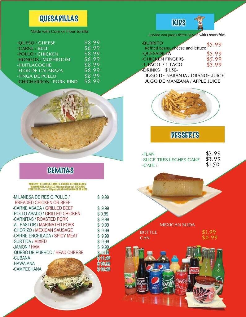 Tijuana Tacos - Perkasie, PA menu_pic