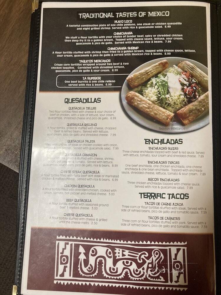 Los Arcos Mexican Restaurant - Bristow, OK menu_pic