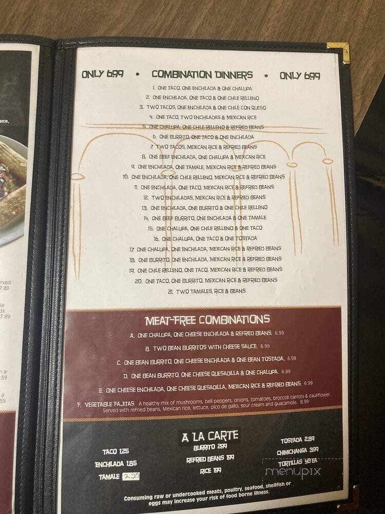 Los Arcos Mexican Restaurant - Bristow, OK menu_pic