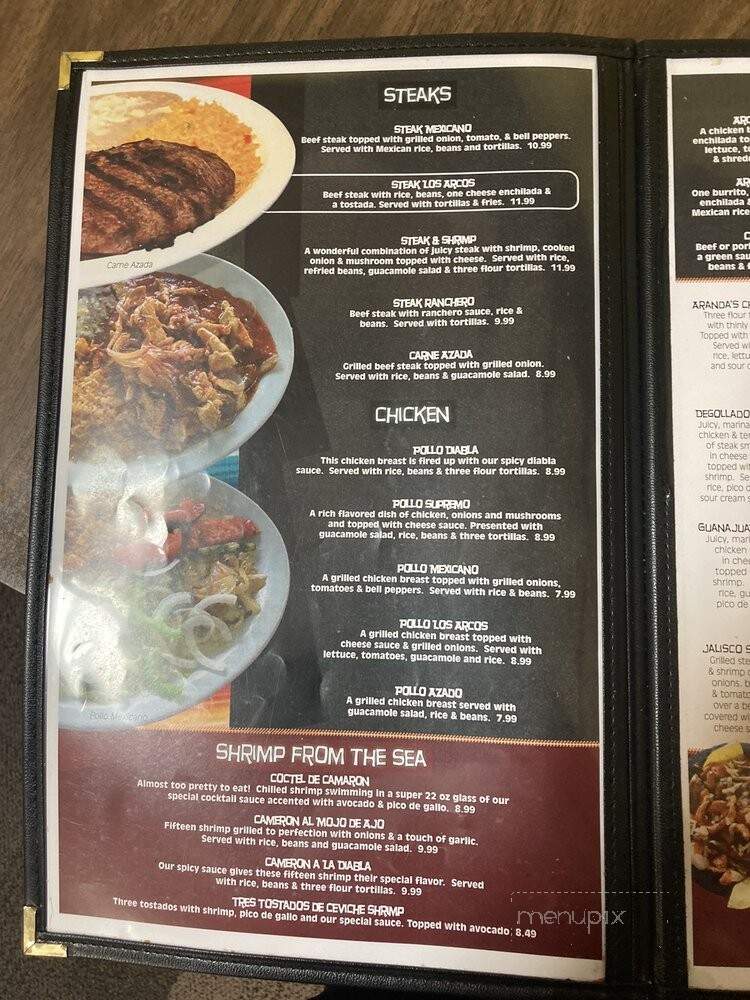 Los Arcos Mexican Restaurant - Bristow, OK menu_pic