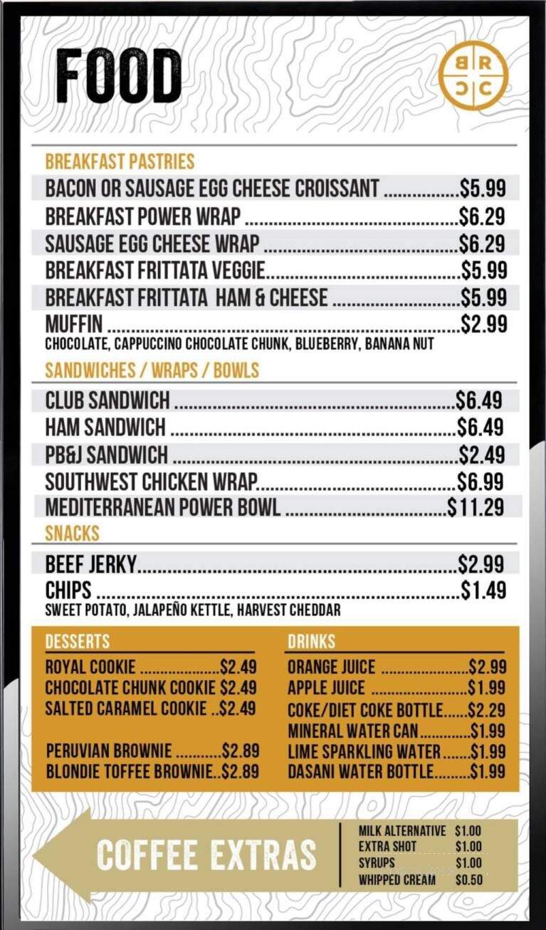 Black Rifle Coffee Company - Niceville, FL menu_pic