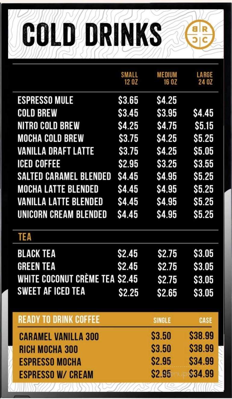 Black Rifle Coffee Company - Niceville, FL menu_pic