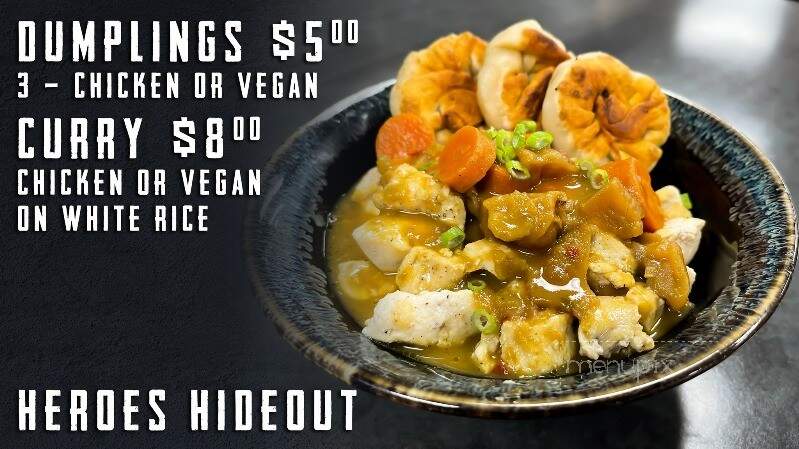 Heroes Hideout - Florence, SC menu_pic