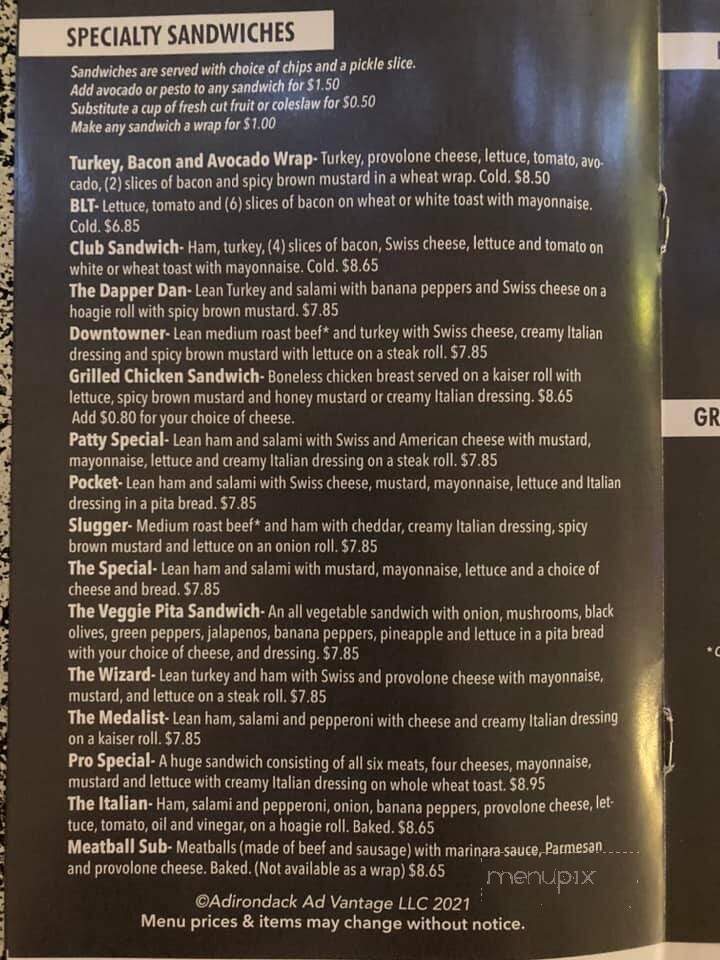 Pat's Place - Americus, GA menu_pic