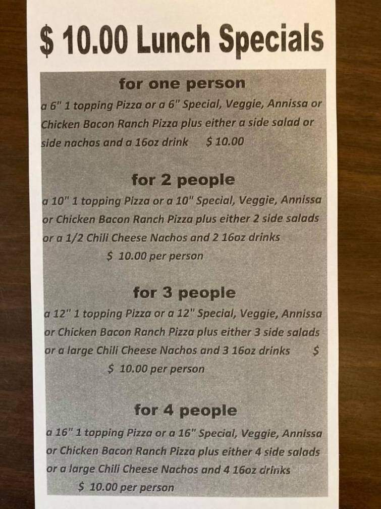 Pat's Place - Americus, GA menu_pic