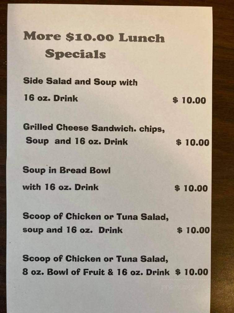 Pat's Place - Americus, GA menu_pic