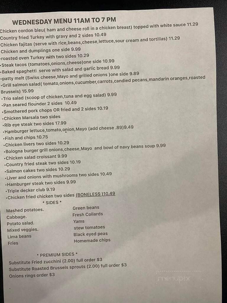 Southern Taste Diner - North Chesterfield, VA menu_pic