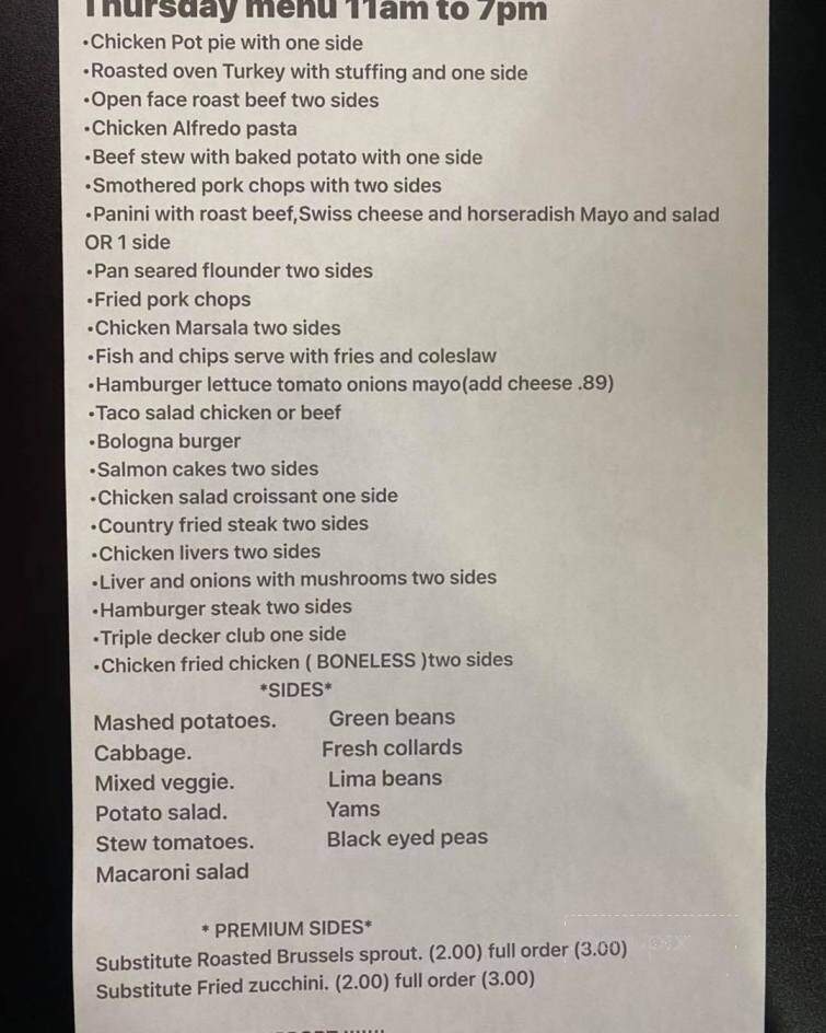 Southern Taste Diner - North Chesterfield, VA menu_pic
