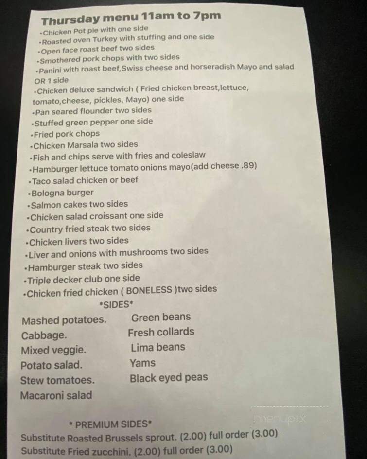 Southern Taste Diner - North Chesterfield, VA menu_pic