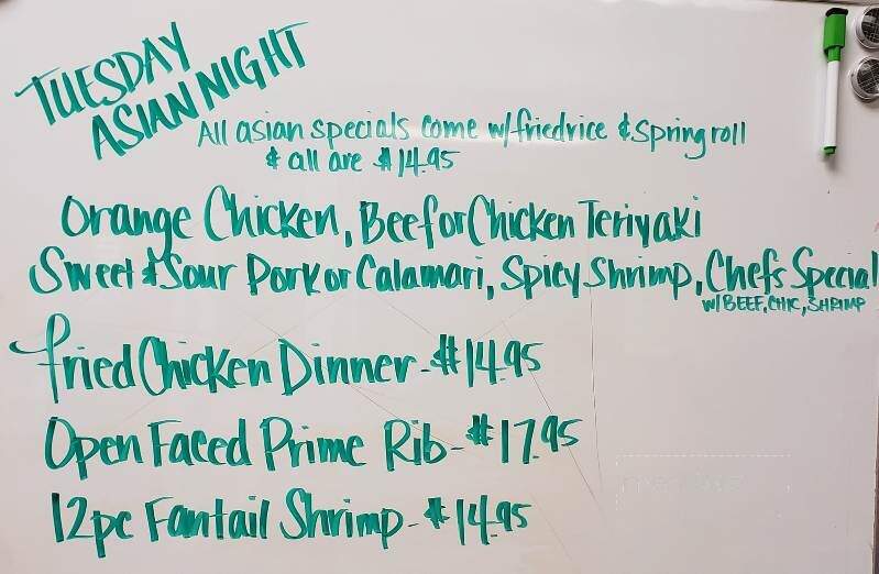 Southfork Restaurant & Lounge - Bloomfield, IA menu_pic