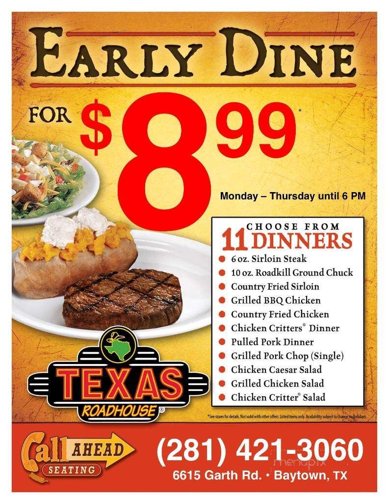 Texas Roadhouse - Baytown, TX