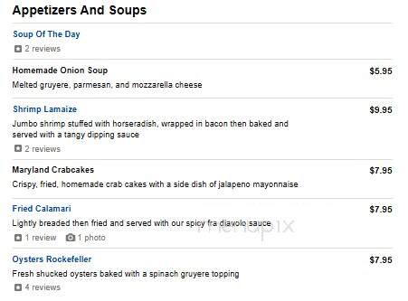 Lakeview House - Newburgh, NY menu_pic
