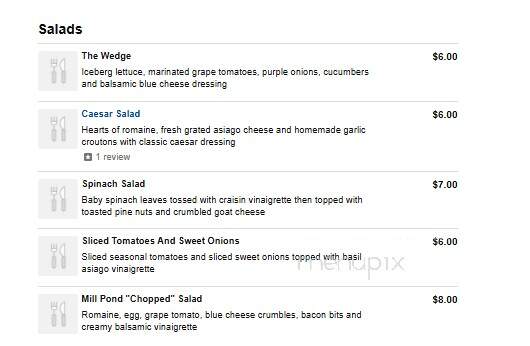Boykin's At The Mill Pond - Rembert, SC menu_pic