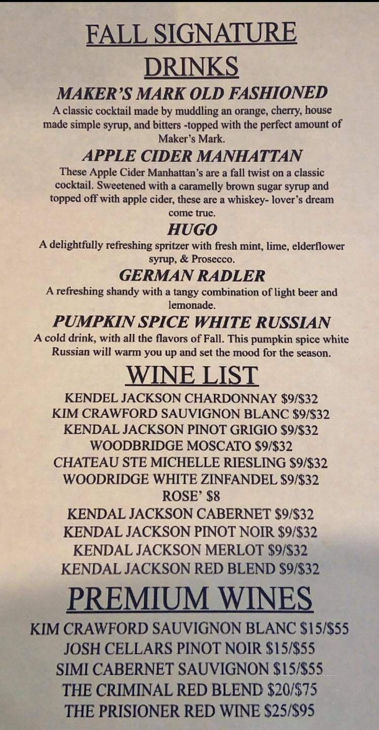 Der Heisse Stein - Greendale, IN menu_pic