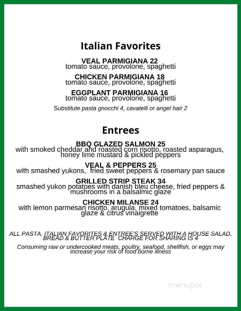 Leo's Ristorante - Warren, OH menu_pic