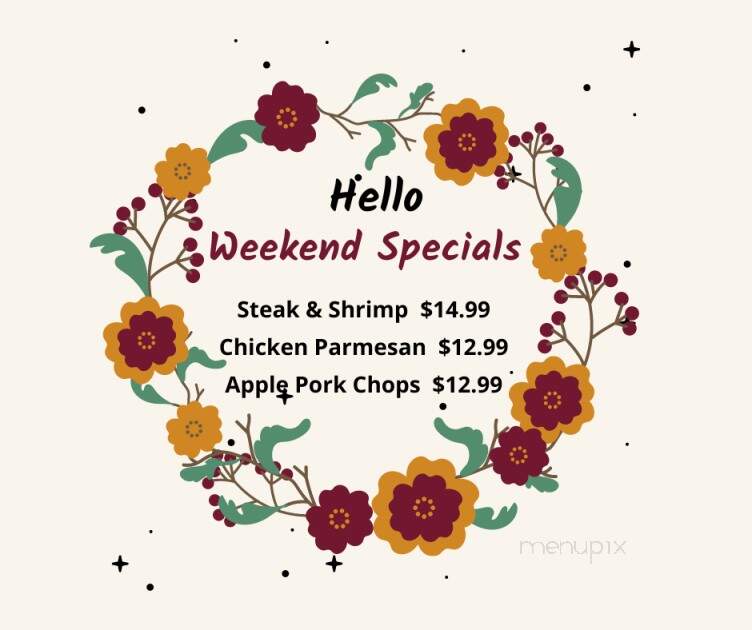 Mel-O-Dee Restaurant - New Carlisle, OH menu_pic