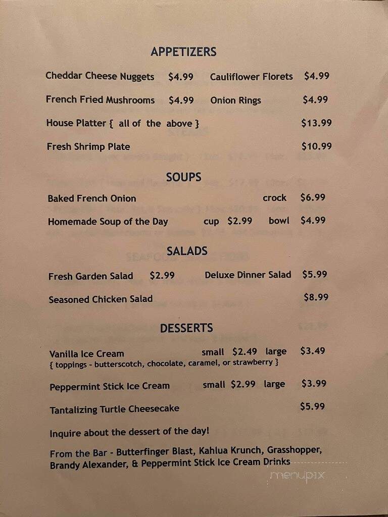 Schaumburg Dinner Club - Randolph, WI menu_pic