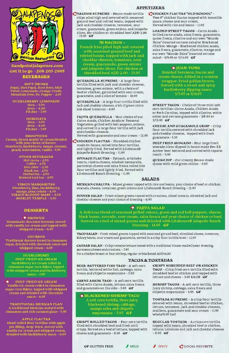 Jalapenos - Sandpoint, ID menu_pic