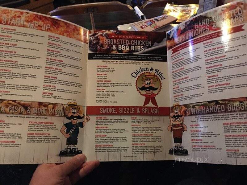 Skeeter Barlow's Grill & Bar - Sarnia, ON menu_pic