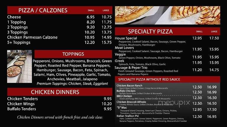 South End Pizza & Seafood - Laconia, NH
