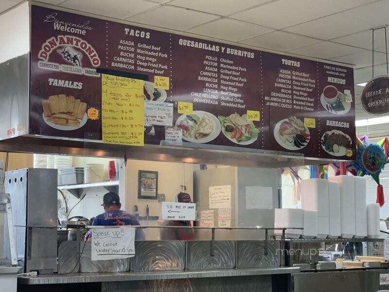 Don Antonio - Kansas City, KS menu_pic