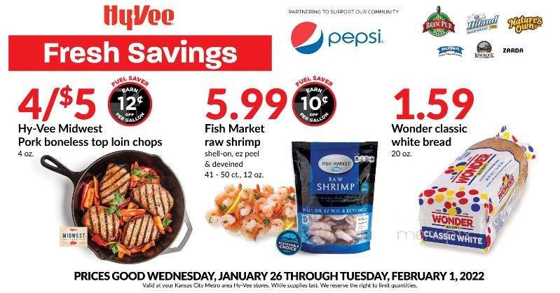 Hy-Vee Market Grill - Raytown, MO menu_pic