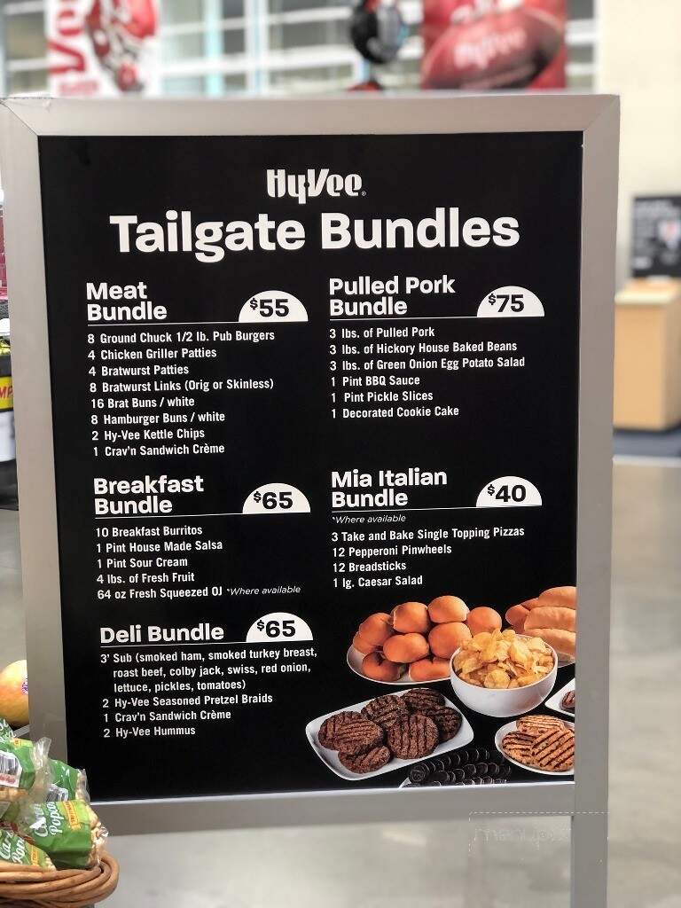 Hy-Vee Market Grill - Raytown, MO menu_pic