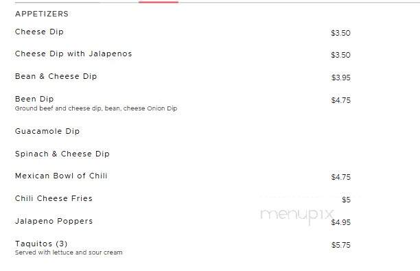 Los Avia Mexican Restaurant - Archer, FL menu_pic