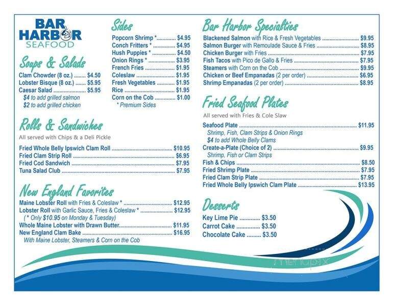 Bar Harbor Seafood - Orlando, FL