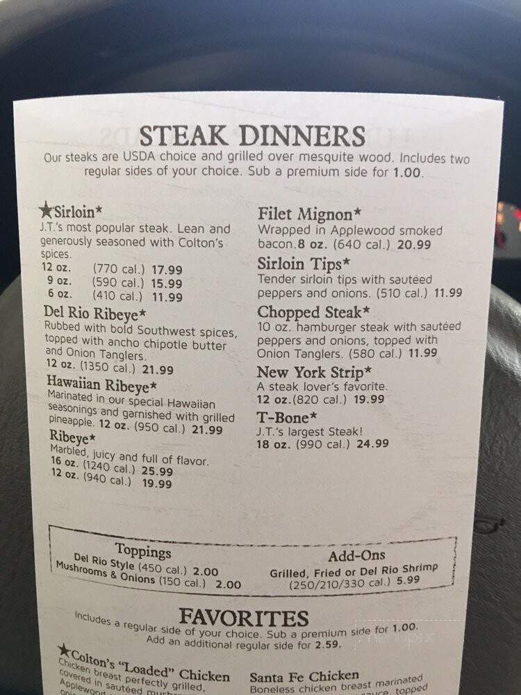 Colton's Steak House & Grill - White Hall, AR