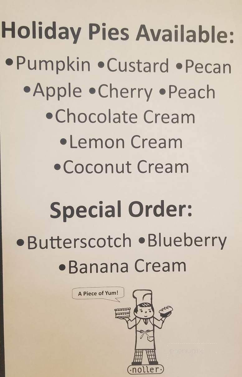Harrison Home Bakery - Harrison, OH menu_pic
