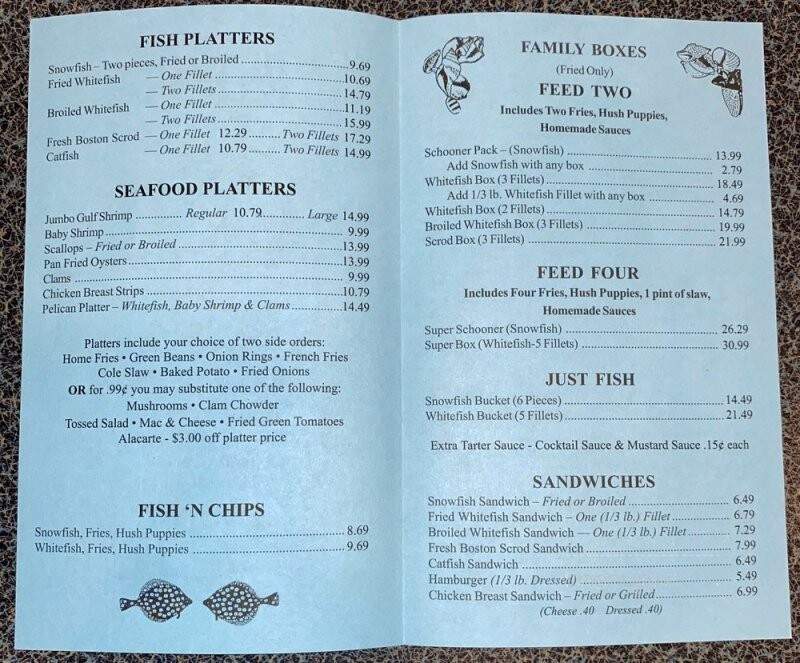 Hungry Pelican - Fern Creek, KY menu_pic