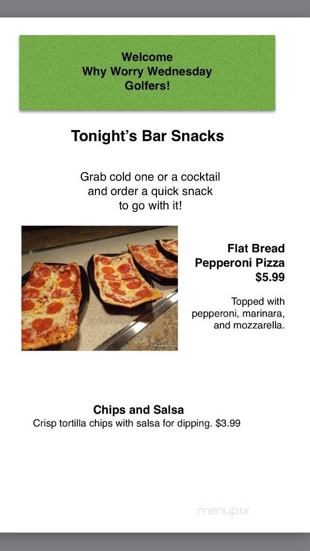 Huntington Hills Golf - Lakeland, FL menu_pic