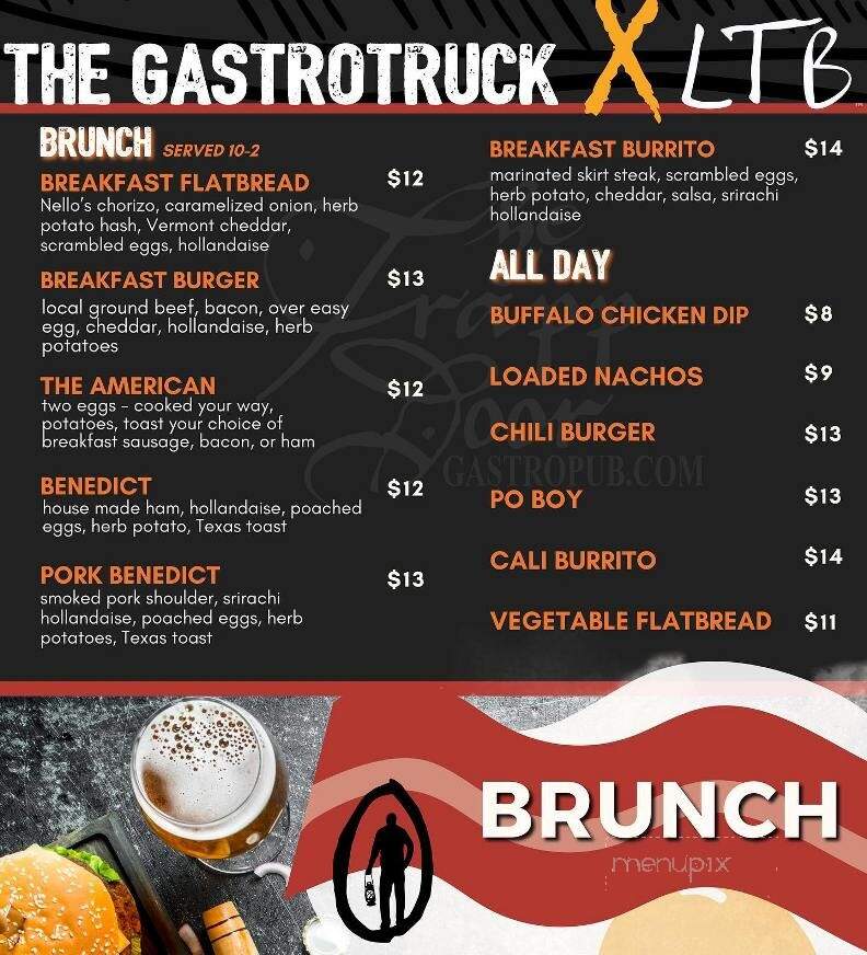 Lost Tavern Brewing - Hellertown, PA menu_pic