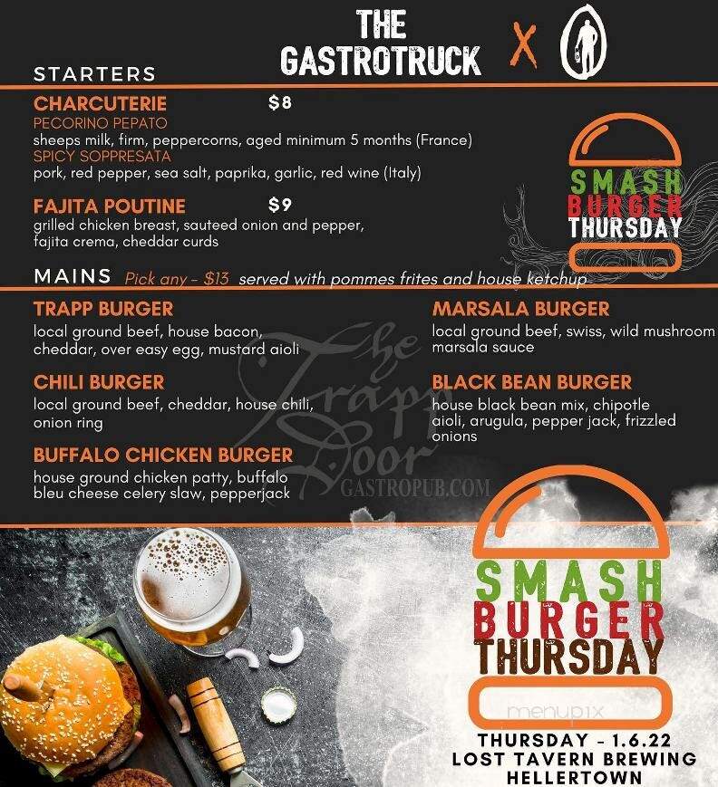 Lost Tavern Brewing - Hellertown, PA menu_pic