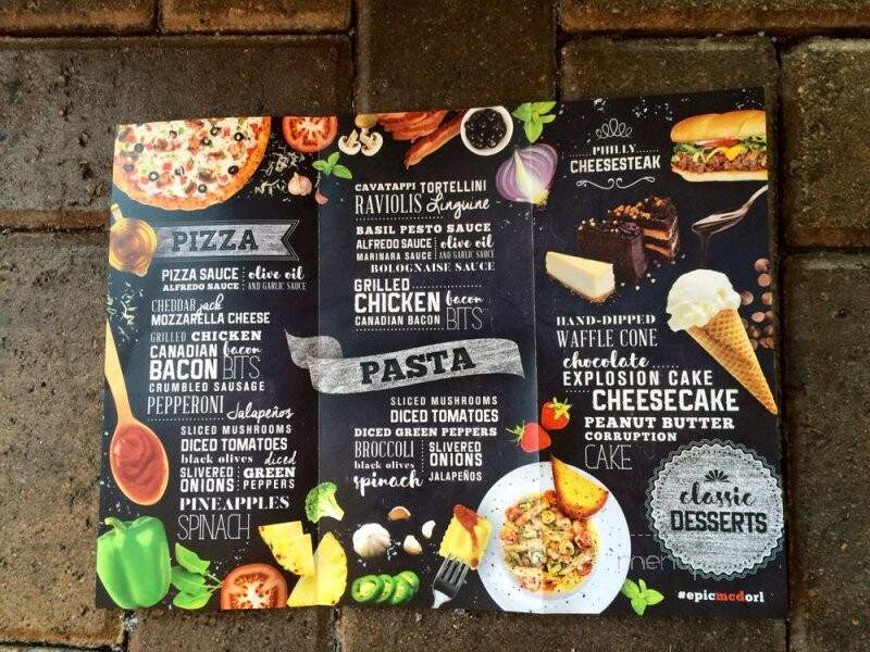 Bistro Gourmet at McDonald's - Orlando, FL menu_pic