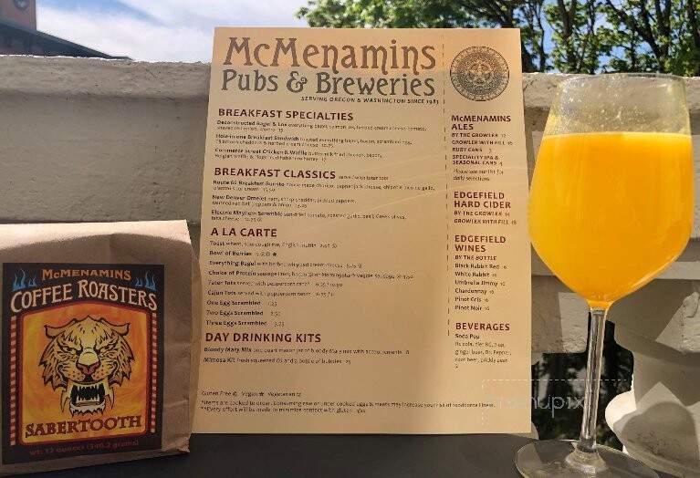 McMenamins Pub at Elks Temple - Tacoma, WA menu_pic