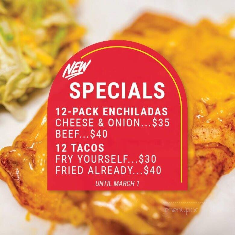 Neives' Mexican Restaurant - Winfield, KS menu_pic